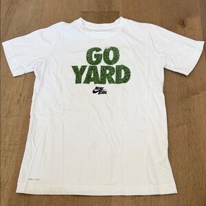 Nike White 'Go Yard' Graphic Tee